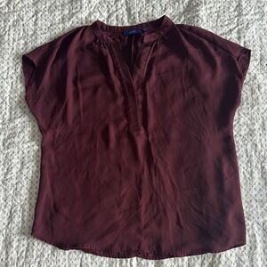 Apt. 9 Deep Maroon Blouse